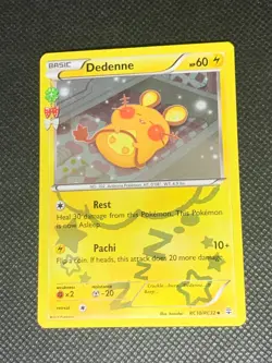Dedenne RC10/RC32 - Generations Pokemon Card - LP - Image 1