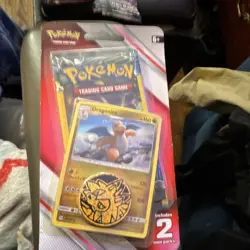 Pokemon Dragonite Promo Pack 2 Mini Packs Coin Trading Card Game English - Image 1