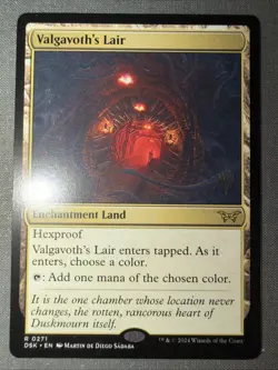 Valgavoth's Lair - Promo DSK NM MTG - Image 1