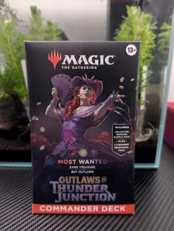 MTG Outlaws of Thunder Junction - Most Wanted Commander Deck Factory Sealed - Image 2
