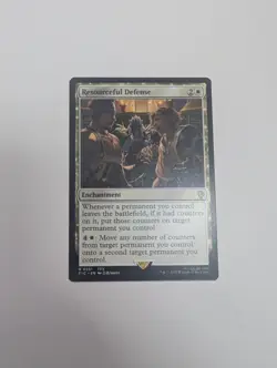 MTG - Resourceful Defense - Commander: Final Fantasy NM/M Condition - Image 1