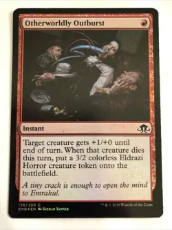 MTG Eldritch Moon Otherworldly Outburst Foil 138/205 LP - Image 1