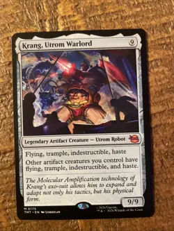 Magic The Gathering Krang, Utrom Warlord TMNT Mythic - Image 1