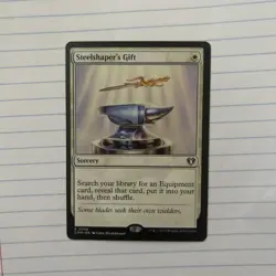Steelshaper's Gift Commander Masters Regular MTG NM - Image 1