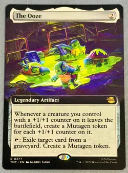 The Ooze 277 [Extended Art] R - Teenage Mutant Ninja Turtles MTG - Regular NM - Image 1