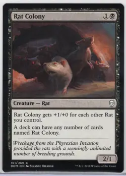 1x Rat Colony - Dominaria - Near Mint - Image 1