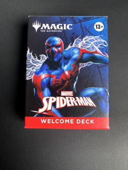 MTG Marvel's Spider-Man - Welcome Deck (Blue) - Marvel's Spider-Man (SPM) New - Image 1