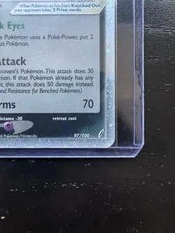 Shiftry Ex Reverse Holo 97/100 EX Crystal Guardians 2006 MP Pokemon Card - Image 3