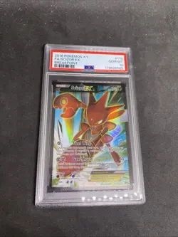 Pokemon XY Breakpoint Scizor EX #119/122 2016 PSA 10 GEM MT Card - Image 1