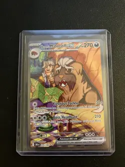 Pokemon TCG Arven's Mabosstiff EX #235/182 Sv10: Destined Rivals - Image 1