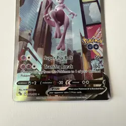 Mewtwo V (Alternate Full Art) 072/078 Pokemon GO Holo - Image 2