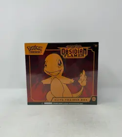 Pokemon TCG Scarlet & Violet Obsidian Flames Factory Sealed Elite Trainer Box - Image 1