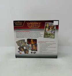 Pokemon TCG Scarlet & Violet Obsidian Flames Factory Sealed Elite Trainer Box - Image 3