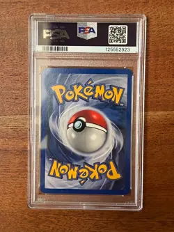 Pokemon TCG GYM HEROES - ROCKET'S HITMONCHAN Rare Holo #11 - PSA Grade 8 (2000) - Image 2
