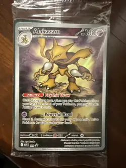 Alakazam - Pokemon Mega Evolutions - ETB Promo - SEALED - Image 1