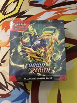 Pokemon TCG: Sword & Shield Crown Zenith Booster Bundle - New/Sealed 820650858963 - Image 1