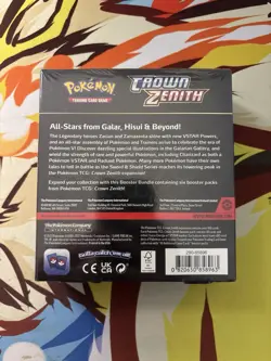 Pokemon TCG: Sword & Shield Crown Zenith Booster Bundle - New/Sealed 820650858963 - Image 2