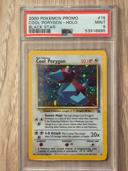 Pokemon Black Star Promo Cool Porygon #15 PSA9 GEM MT PSA # 53918885 - Image 1