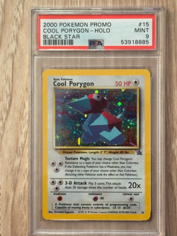 Pokemon Black Star Promo Cool Porygon #15 PSA9 GEM MT PSA # 53918885 - Image 2