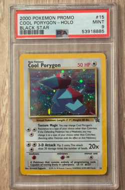 Pokemon Black Star Promo Cool Porygon #15 PSA9 GEM MT PSA # 53918885 - Image 3