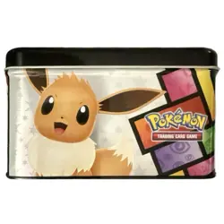 EUC Pokemon TCG Treasure Chest Lunch Box 2021 Eevee Lunchbox Only No Packs - Image 2