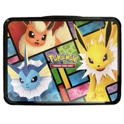 EUC Pokemon TCG Treasure Chest Lunch Box 2021 Eevee Lunchbox Only No Packs - Image 3
