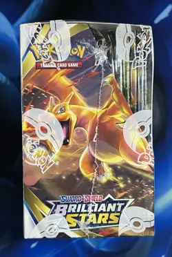 Pokemon 2022 Sword & Shield Brilliant Stars Booster Box TCG Sealed Nm Mint - Image 2