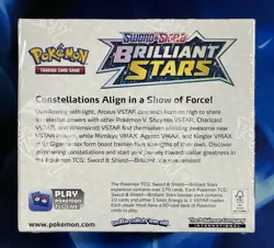 Pokemon 2022 Sword & Shield Brilliant Stars Booster Box TCG Sealed Nm Mint - Image 3