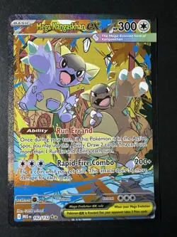 Pokemon Mega Kangaskhan EX Me01: Mega Evolution 182/132 Special Illustration Ra… - Image 1