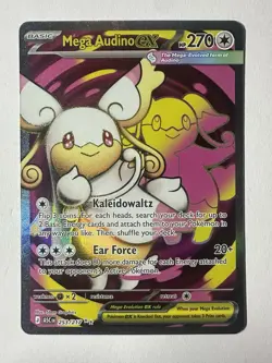 Mega Audino ex 253/217 - Pokemon TCG - Ascended Heroes Ultra Rare Holo - Image 1