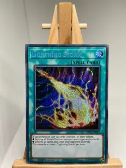 Lightning Storm - Prismatic Secret Rare 1st Edition MP22-EN253 - NM - YuGiOh - Image 1