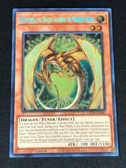 YUGIOH RINGWURM THE DRAGON GUARDING 1ST MP24-EN080 SECRET (NM) - Image 1