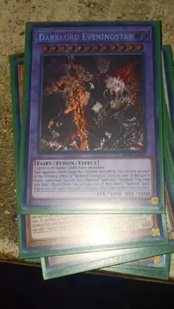 Yu-Gi-Oh! Darklord Eveningstar (Secret Rare) - Image 1