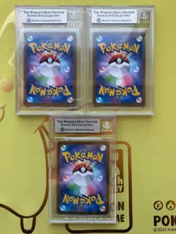 BGS 9.5/10 Venusaur Bulbasaur Ivysaur 166 167 200 Set Pokemon Card 151 Japanese - Image 2