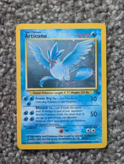 Articuno 2/62 Fossil Holo Pokemon TCG Vintage Card - Image 1