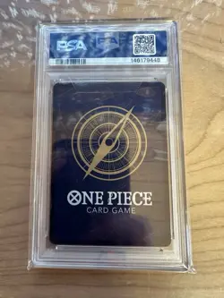 Boa Hancock OP14-112 SR The Azure Sea’s Seven One Piece Card Game English PSA 10 - Image 2
