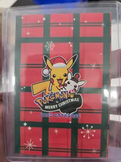 Pokemon 2024 Card Database Christmas Set Poncho Pikachu Gyarados Hood Peru - Image 2
