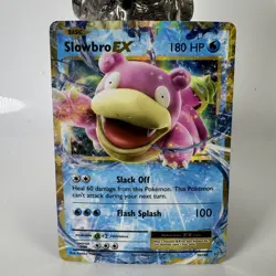 Pokemon TCG Slowbro-EX XY Evolutions Holo Rare Card 26/108 NM 10 cards lot - Image 1