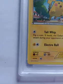 Pokemon Cards PSA Graded Pikachu PSA 9 XY Roaring Skies Stamped Build A Bear - Image 4
