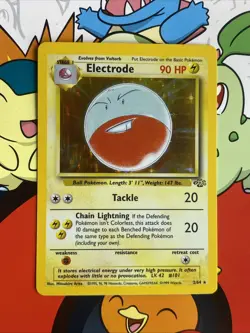 Electrode Holo Rare - Jungle Set 2/64 - WOTC Vintage Pokemon Card LP - Image 1