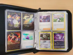 Pokemon Card Collection Binder – V, VMAX, GX, EX, Gold Cards + Folder – Job Lot - Image 5