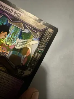 Dragonball GT Dbgt Ccg Tcg Farewell Drill Top 32 card very good few marks on it - Image 3