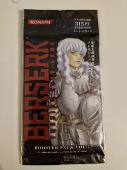 Berserk Trading Card Game Griffith Booster Pack vol.2 Unopened Japan TCG KONAMI - Image 1