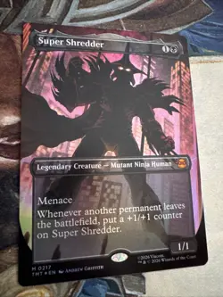 Super Shredder (Borderless) Teenage Mutant Ninja Turtles Foil - Image 1