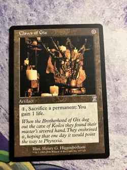 Claws of Gix Timeshifted Regular - Image 1