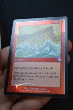 Magic The Gathering MTG TECTONIC BREAK FOIL Mercadian Masques NM Near Mint - Image 3