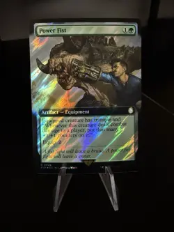 Power Fist (Extended Art) (Surge Foil) Universes Beyond: Fallout Foil - Image 1