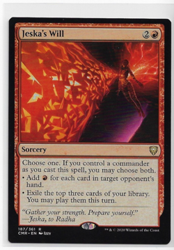 Jeska's Will Commander Legends Regularm (LP) 187/361 - Image 1