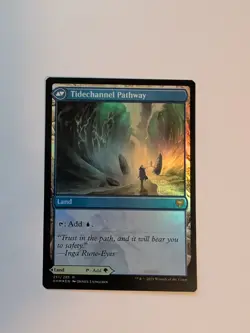 {1x} ~ Barkchannel Tidechannel Pathway *FOIL* NM Rare Kaldheim **Startropic** - Image 2