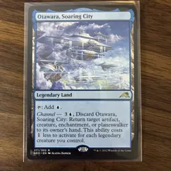 Otawara, Soaring City 271/302 Magic the Gathering Rare Legendary Land - Image 1